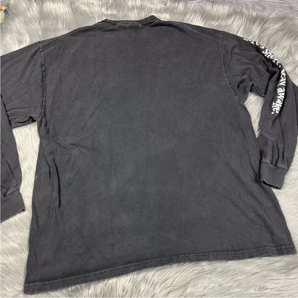 Vintage 90s Heritage Coffee Company Alaska Native Long Sleeve Black Shirt - Picture 3 of 12